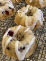 Lemon Blueberry Raspberry Single Serving Cakes by Tamera