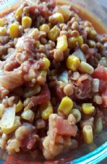 Lentil stew