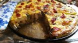Low Carb Chicken Zuchinni Mushroom quiche