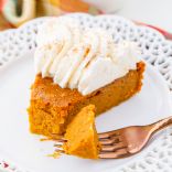 Low Carb Crustless Pumpkin Pie