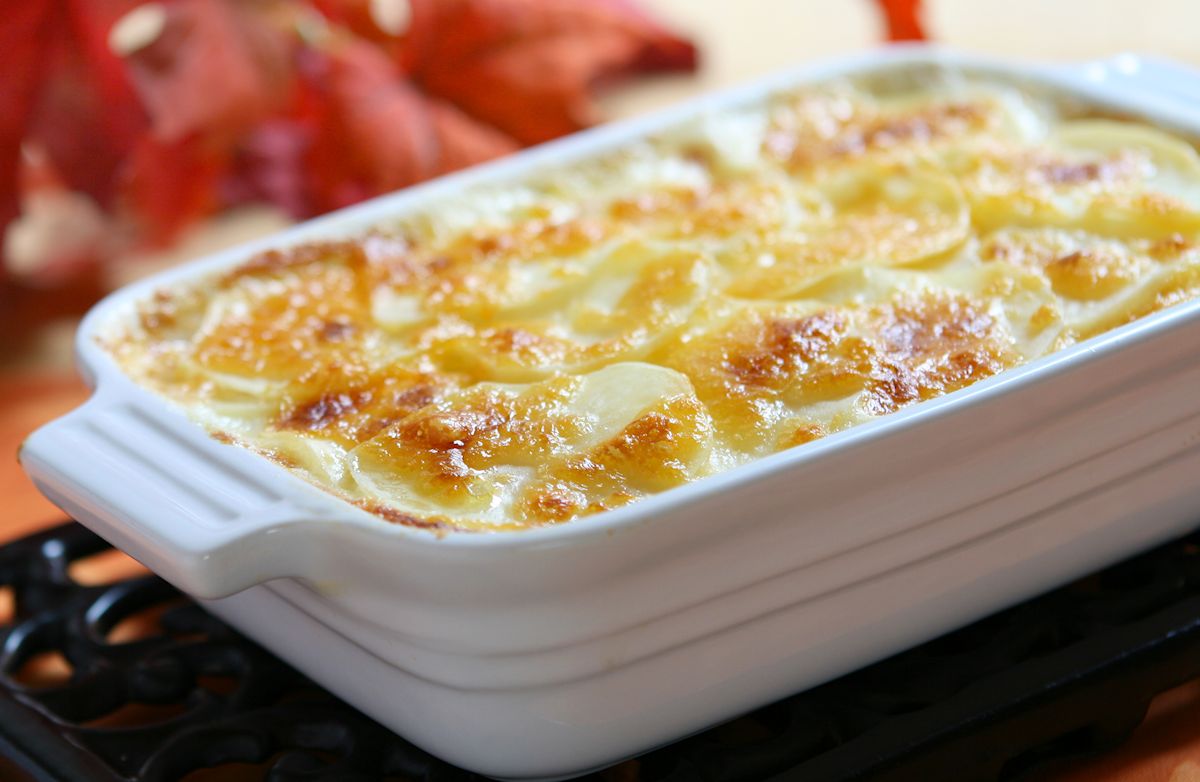 Low Cholesterol Scalloped Potatoes