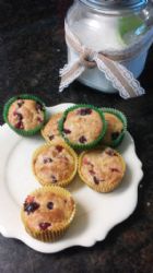 Low Sugar Cranberry Orange Muffins