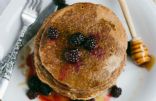 Low-Calorie, Whole-Wheat Pancakes