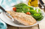Matzo-Breaded Salmon