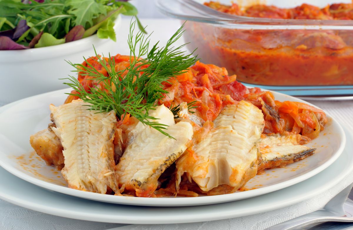 Mediterranean Baked Fish