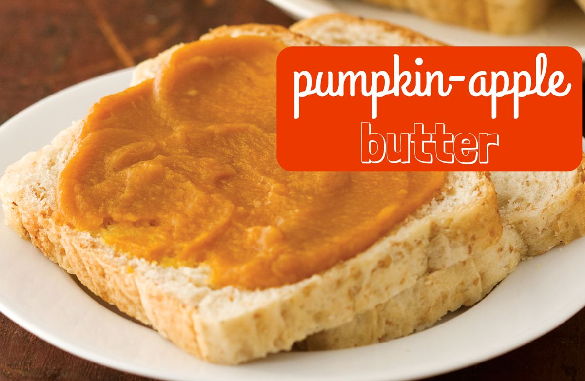 No Added Sugar Pumpkin-Apple Butter