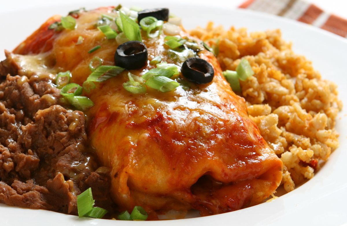 No-Guilt Cheese Enchiladas