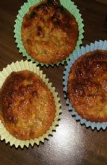 Oat, Banana, Apple Muffins