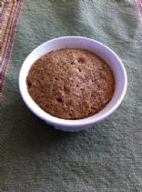 One Minute Flax Muffin