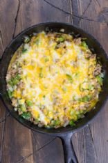 One Pan Keto Philly Cheesesteak Skillet