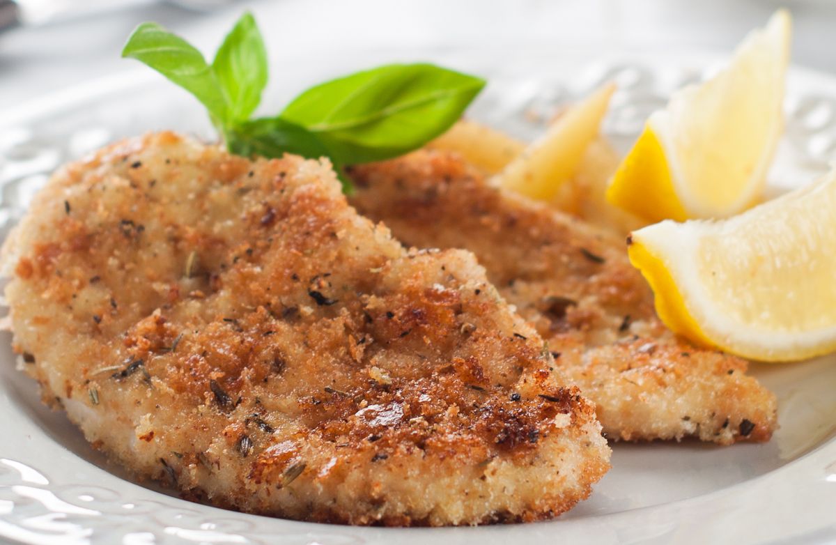 Oven Fried Parmesan Chicken