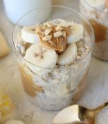 Peanut Butter Banana Overnight Oats 