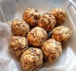 Peanut Butter Vanilla Whey Protein Powder Balls