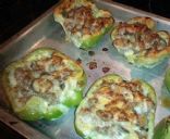 Philly cheesesteak stuffed peppers