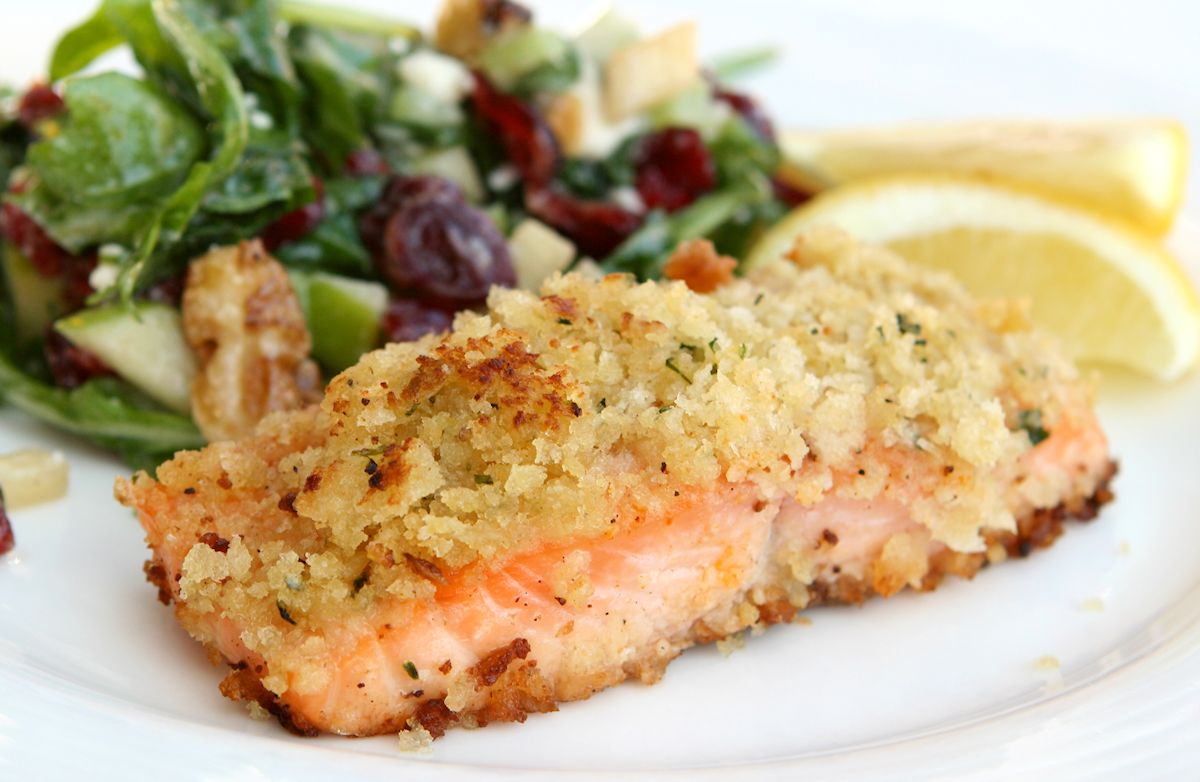 Pistachio-Crusted Salmon 