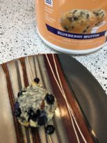 Protein Lemon Blueberry Chia Muffins