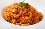 Puerto Rican Arroz con Gandules with ham