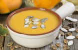 Pumpkin Soup with Toasted Pumpkin Seeds