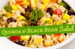 Quinoa and Black Bean Salad