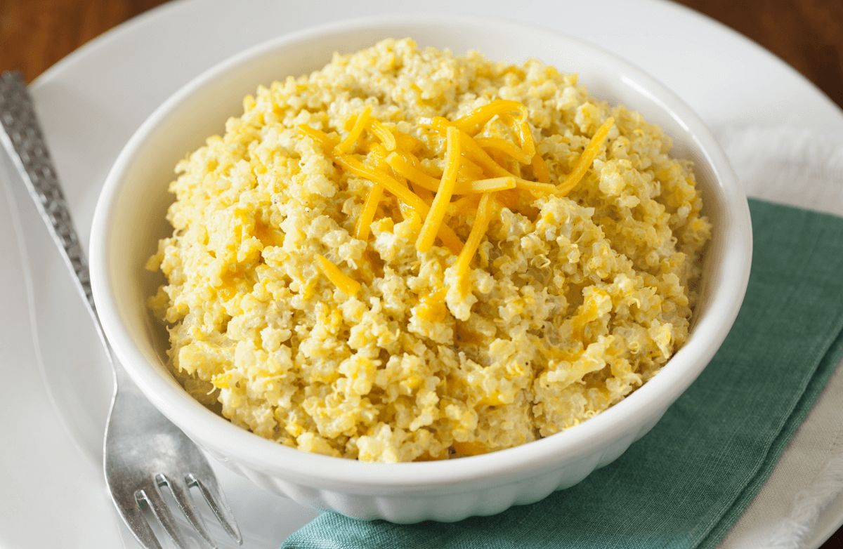 Quinoa and Cheese 