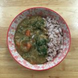 Red Lentil and Kale Curry IP Instant Pot