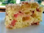 Rhubarb Cake