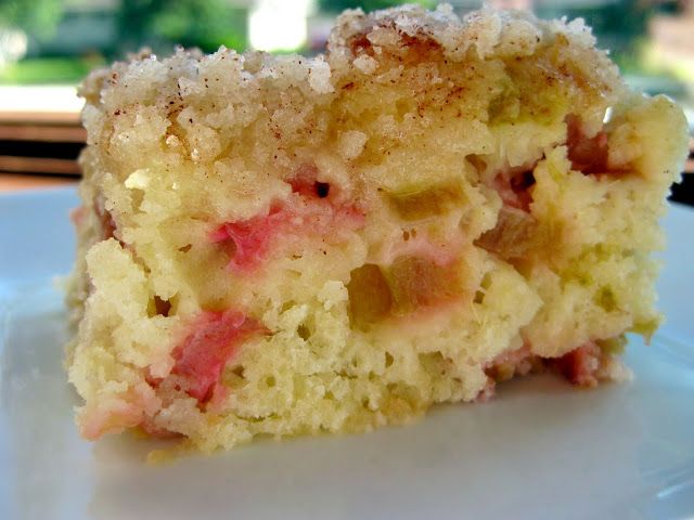 Rhubarb Cake