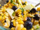 Salad: Roasted Corn, Blueberry, and Cucumber Salad