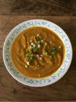 Roasted Garlic and Butternut Squash Soup