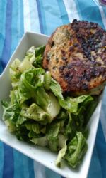 Romaine, tomatoe, heart artichoke salad