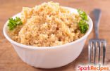 SIMPLE GARLIC QUINOA 