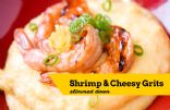 Slimmed Down Shrimp and Cheesy Grits