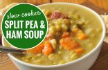 Slow Cooker Split Pea and Ham Soup