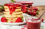 Slow Cooker Strawberry-Rhubarb Conserve