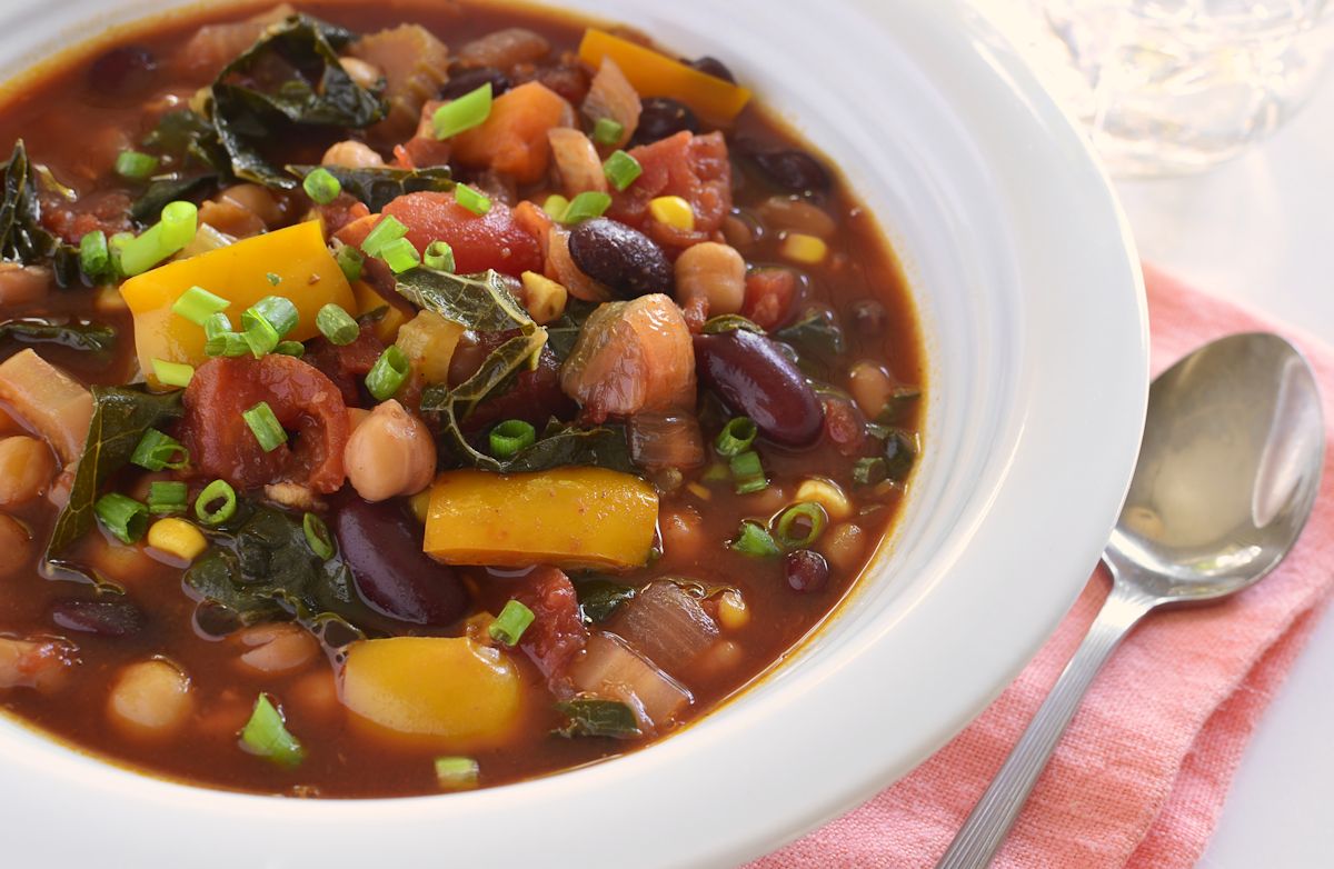 Slow Cooker Vegetarian Chili