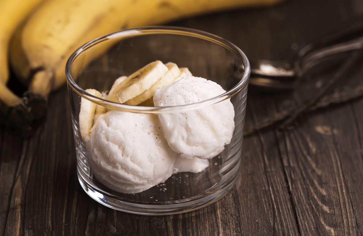 Soft-Serve Banana 'Ice Cream'