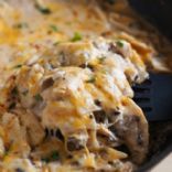 Skillet Sour Cream Chicken Enchilada