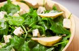 Spinach and Pear Salad with Dijon Vinaigrette 