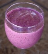 Strawberry blueberry smoothie 