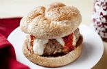 Sun-Dried Tomato, Pesto & Mozzarella Turkey Burgers