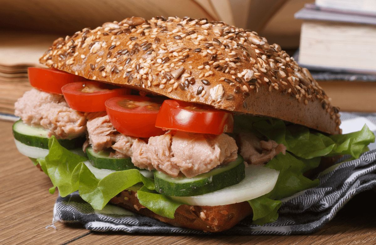 Tangy Tuna Salad Sandwich