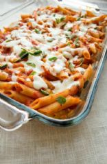 Three-Cheese Penne