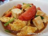 Tomato and Tofu Eggs