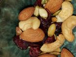 Trail mix (cranberries, Almonds, Cashews, pumpkin seeds)