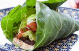 Vegetarian Collard Wraps 