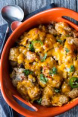 Vegetarian Tater Tot Casserole