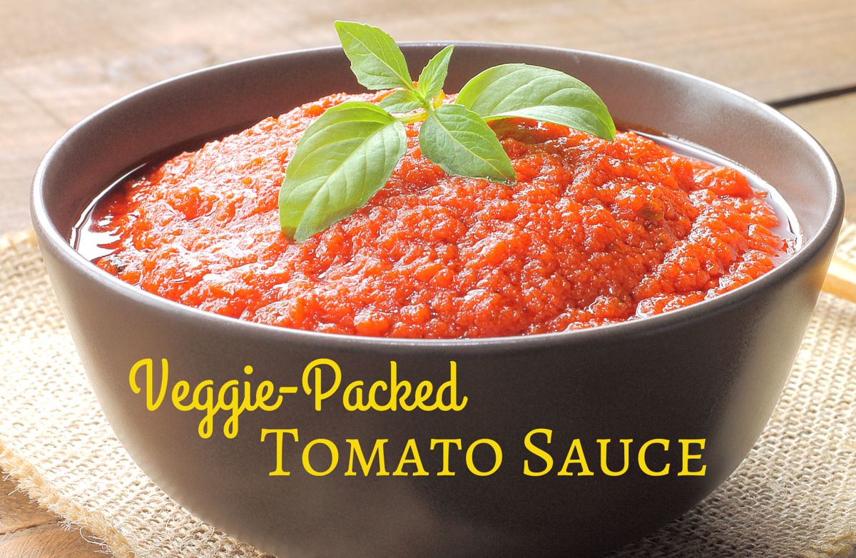 Veggie-Packed Tomato Sauce