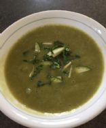 WFPB Zucchini Potato Kale Soup