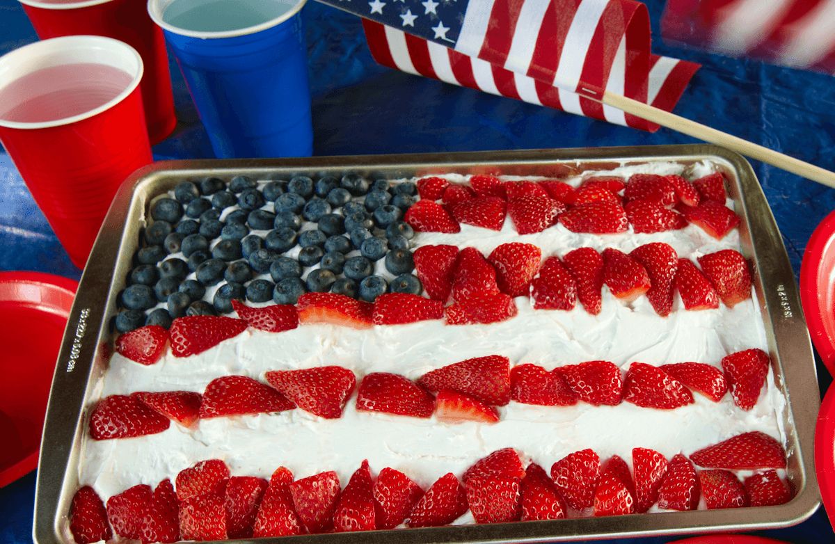 Wave Your Flag Cake