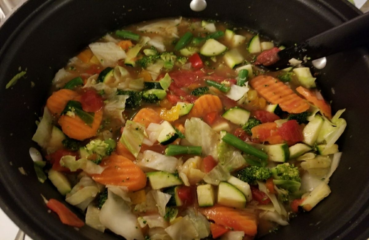 Weight loss vegetable soup Recipe | SparkRecipes